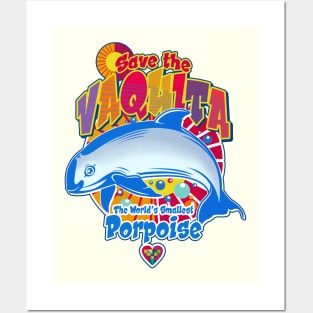 Save the Vaquita: The World's Smallest Porpoise Posters and Art